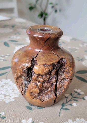 Vtg manzanita burl wood bud - vtg,